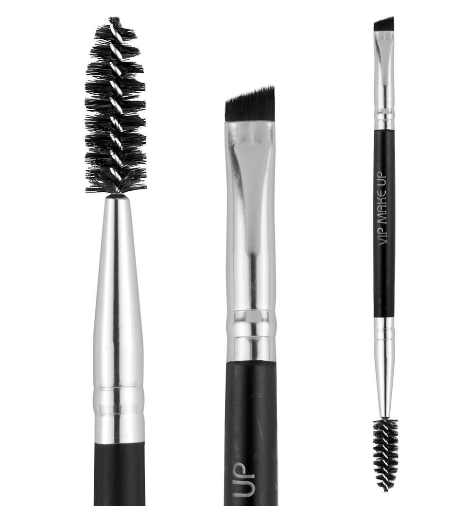 Vip MakeUp Dual Sided Brush - Pennello Sopracciglia