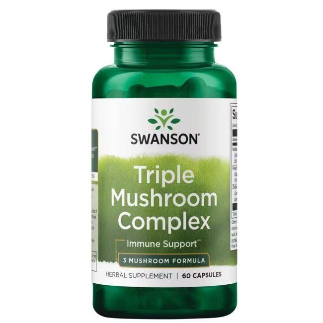 Swanson Dreifach-Pilz-Komplex 60 Kapseln Pc