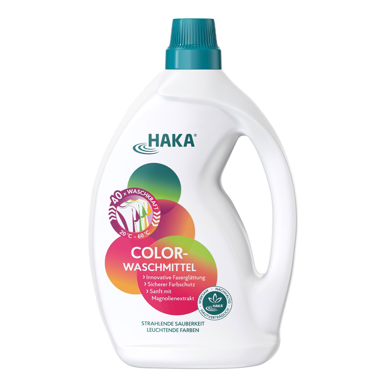 Haka Colorwaschmittel Flüssig für bunte Textilien 2 l Flüssigkeit