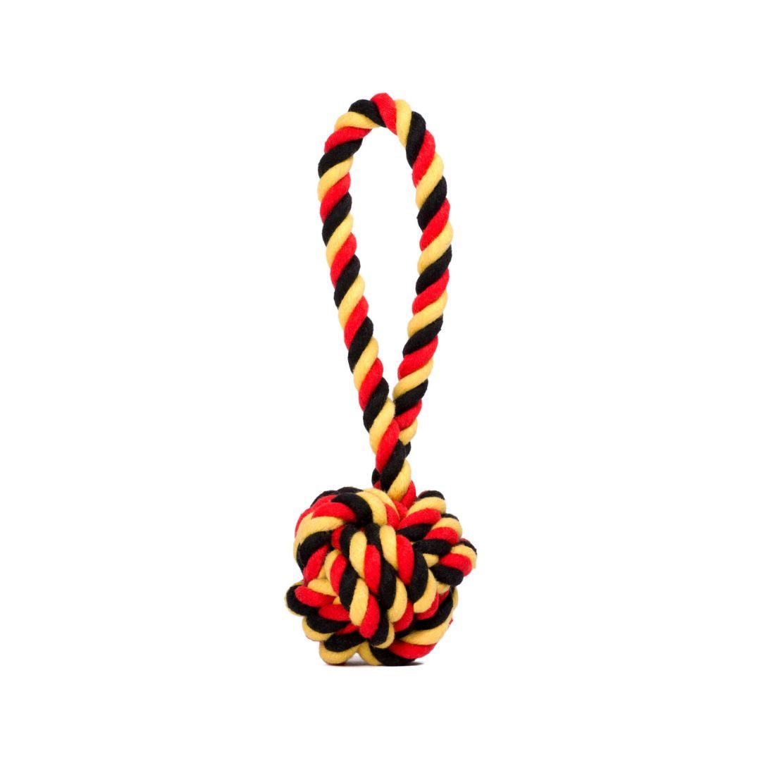 Hundespielzeug Schleuderball mit Loop - Laboni