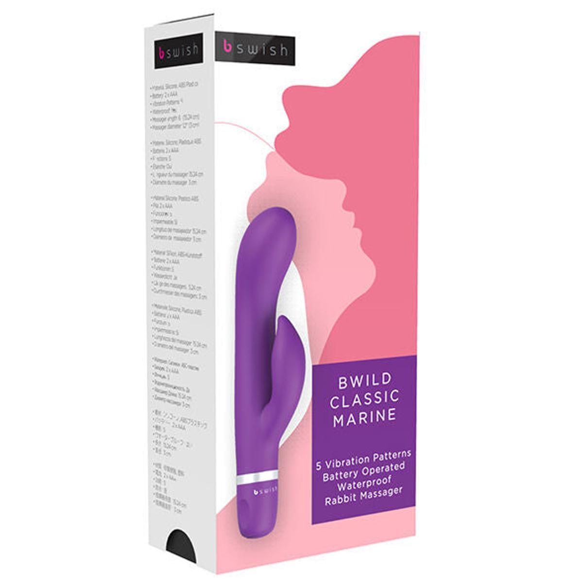Pinker Rabbitvibrator “ic Marine” | 5 Modi | Satisfyer