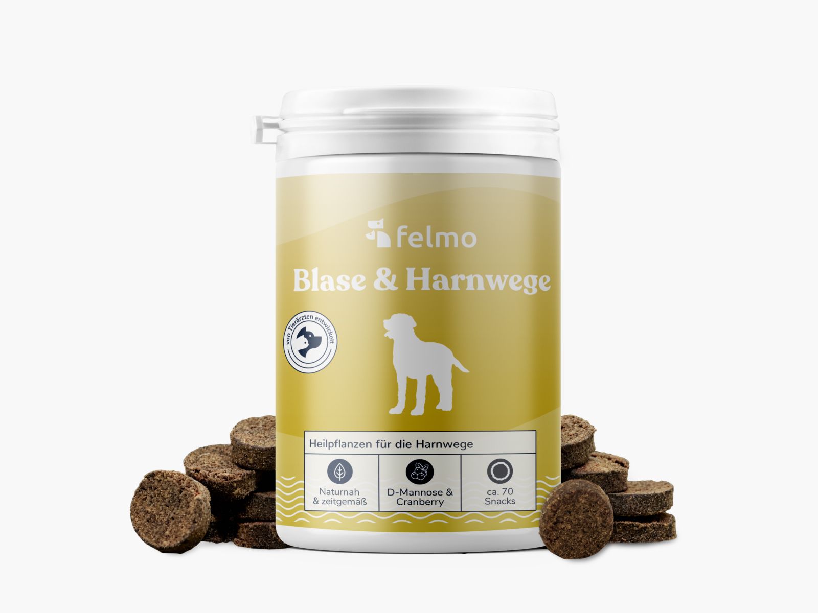felmo Blasen- & Nieren-Snacks für Hunde