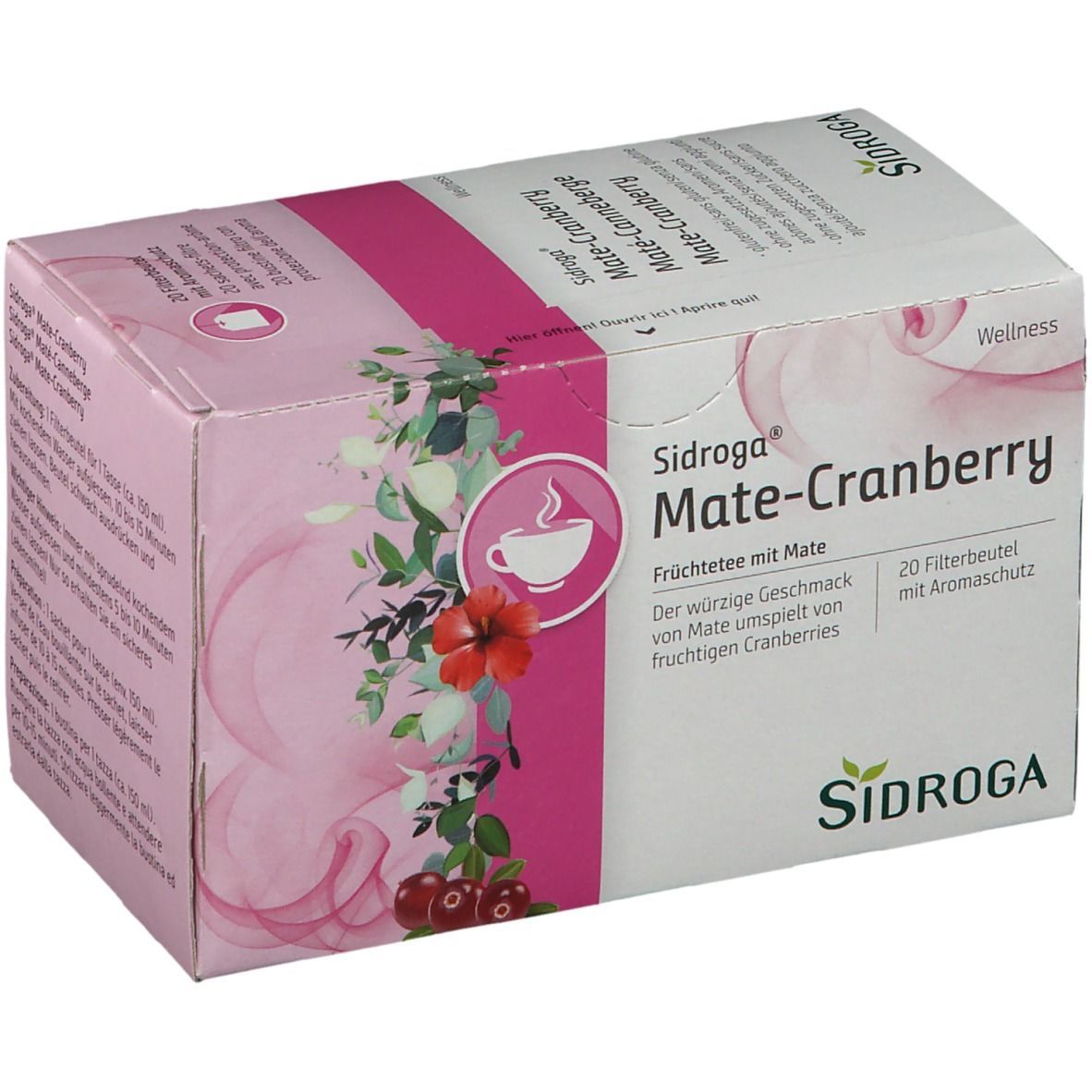 Sidroga® Wellness Mate-Cranberry Tee