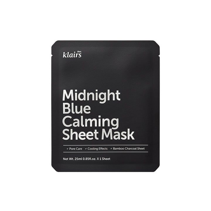 dear Klairs Midnight Blue Calming Sheet Mask