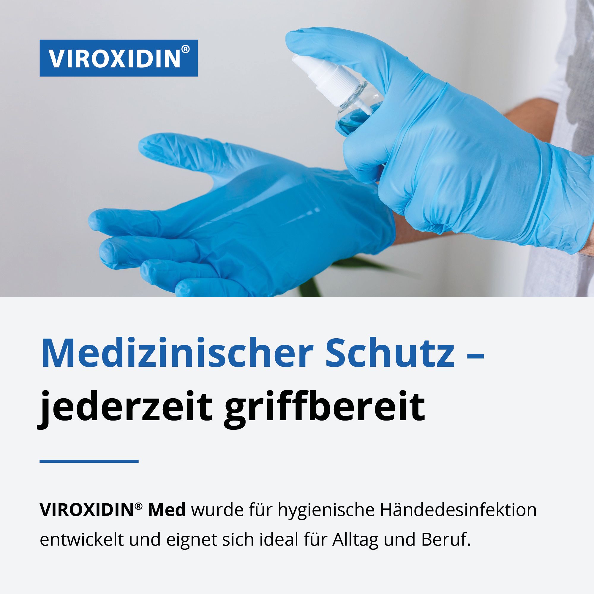 Viroxidin Med Desinfektionsmittel für Hände
