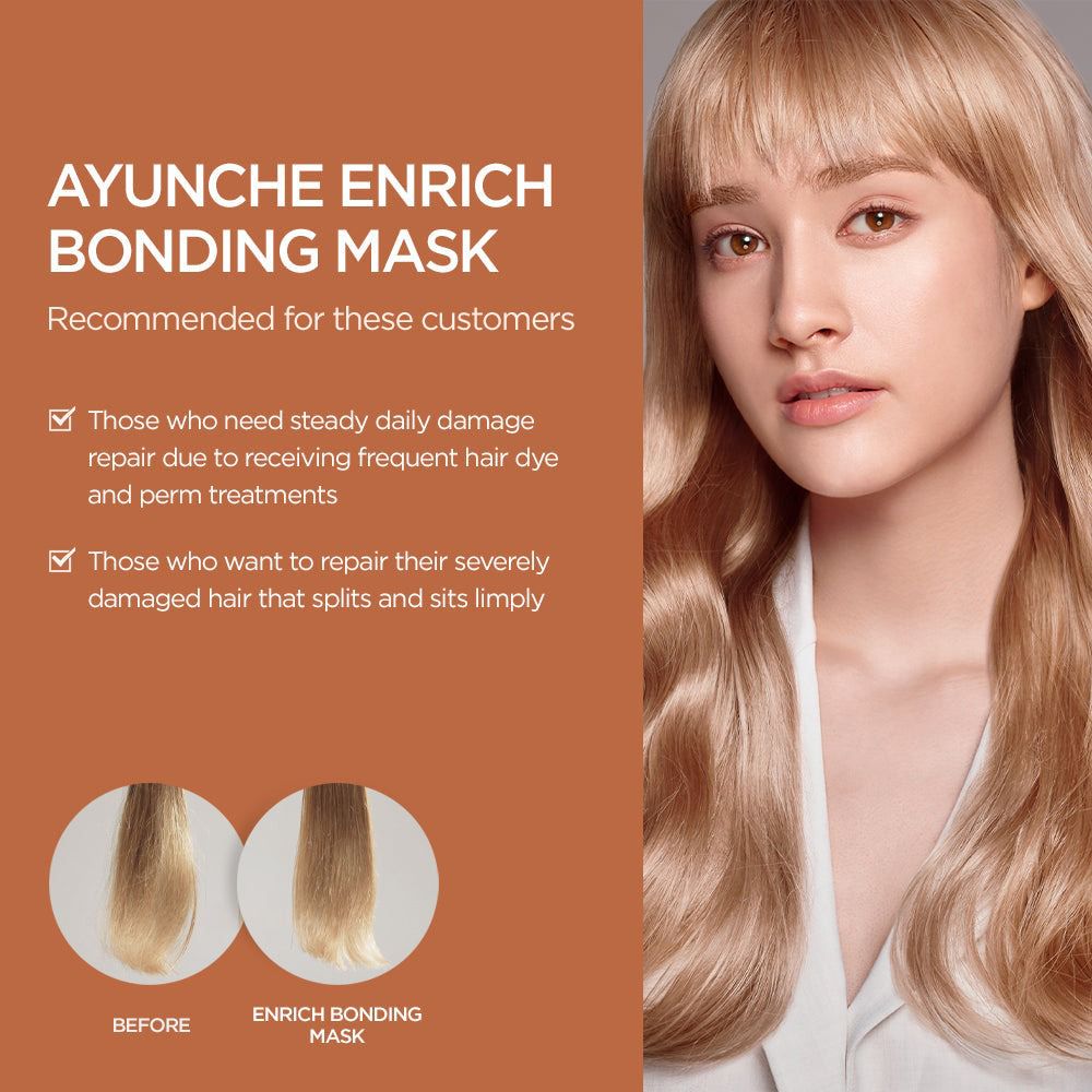 AYUNCHE Enrich Bonding Mask – Haarmaske für Repair, Glanz & Anti-Frizz