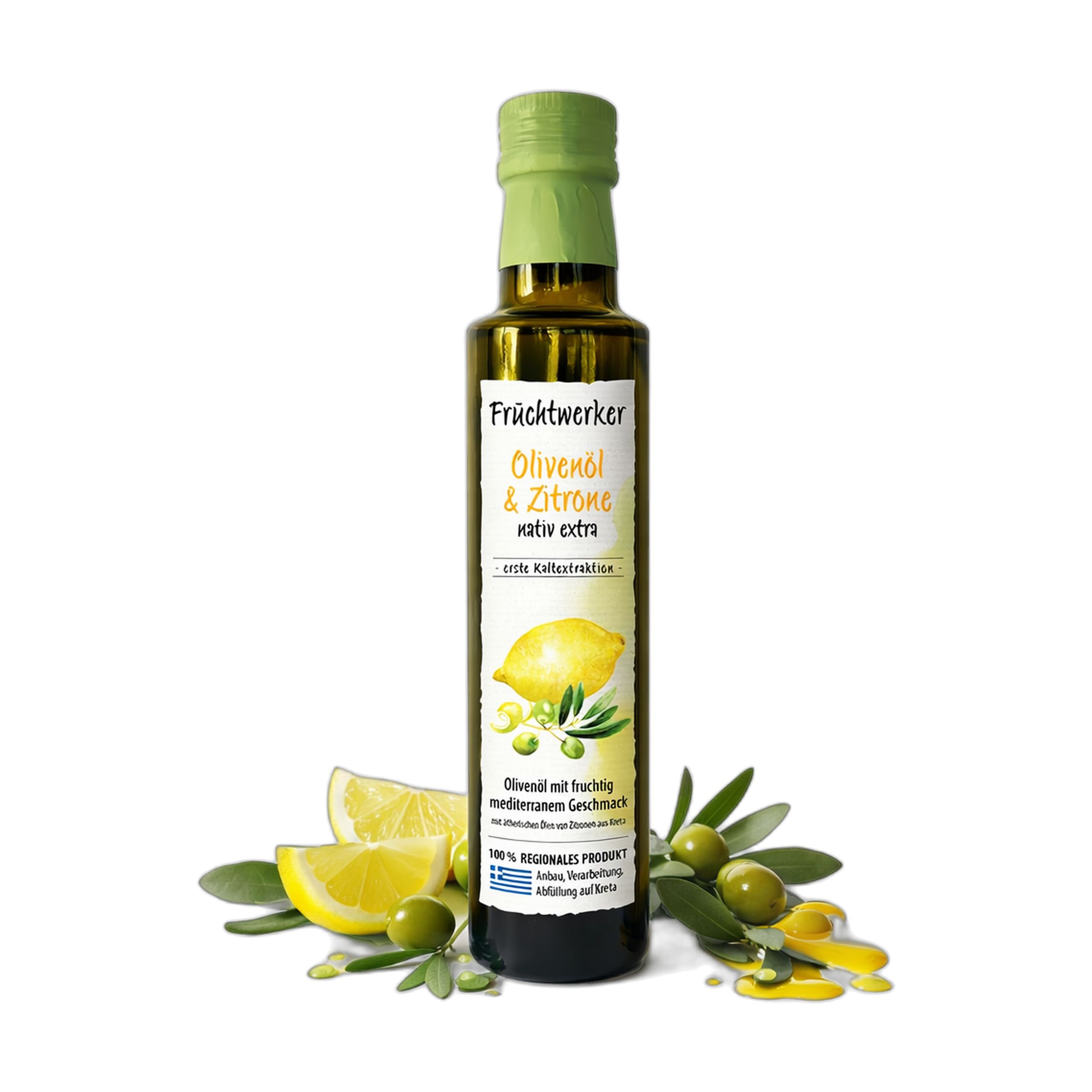 Fruchtwerker Olivenöl Zitrone 250 ml Öl