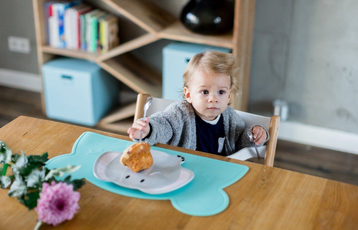 Kindsgut Platzdeckchen Bär Mint