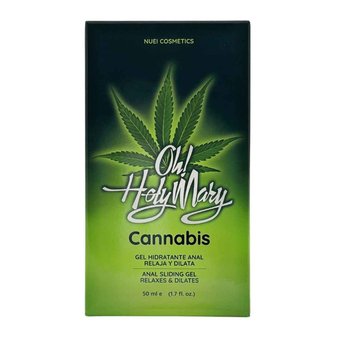 Analgleitgel „Oh! Holy Mary Cannabis“ auf Wasserbasis | Mit Hanfsamenöl, vegan | NUEI
