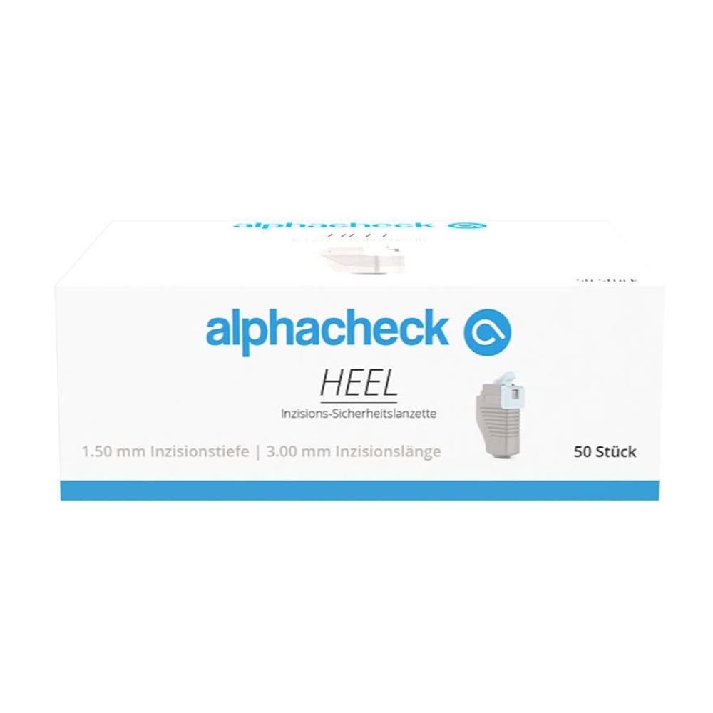 alphacheck Heel Inzisions-Sicherheits- 50 St Lanzetten