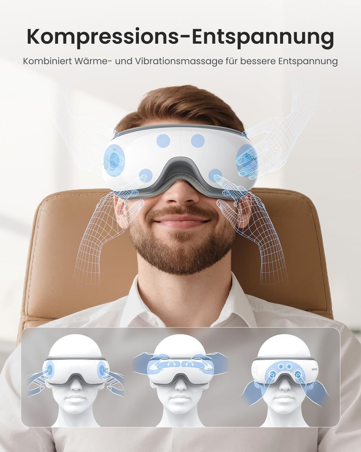 RENPHO  Augenmassagegerät mit Wärme
