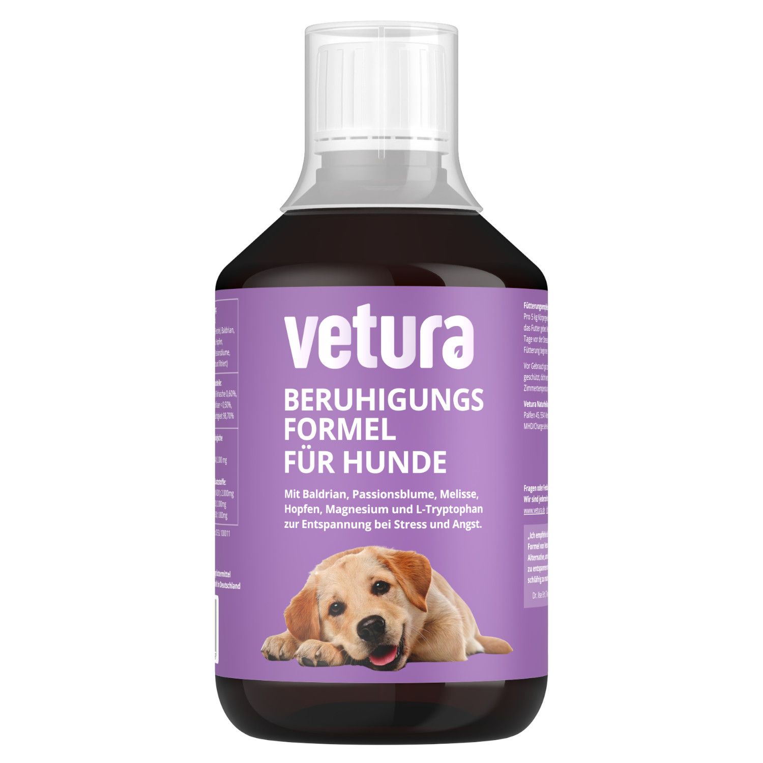 Vetura Beruhigungs-Formel für ängstliche & gestresste Hunde