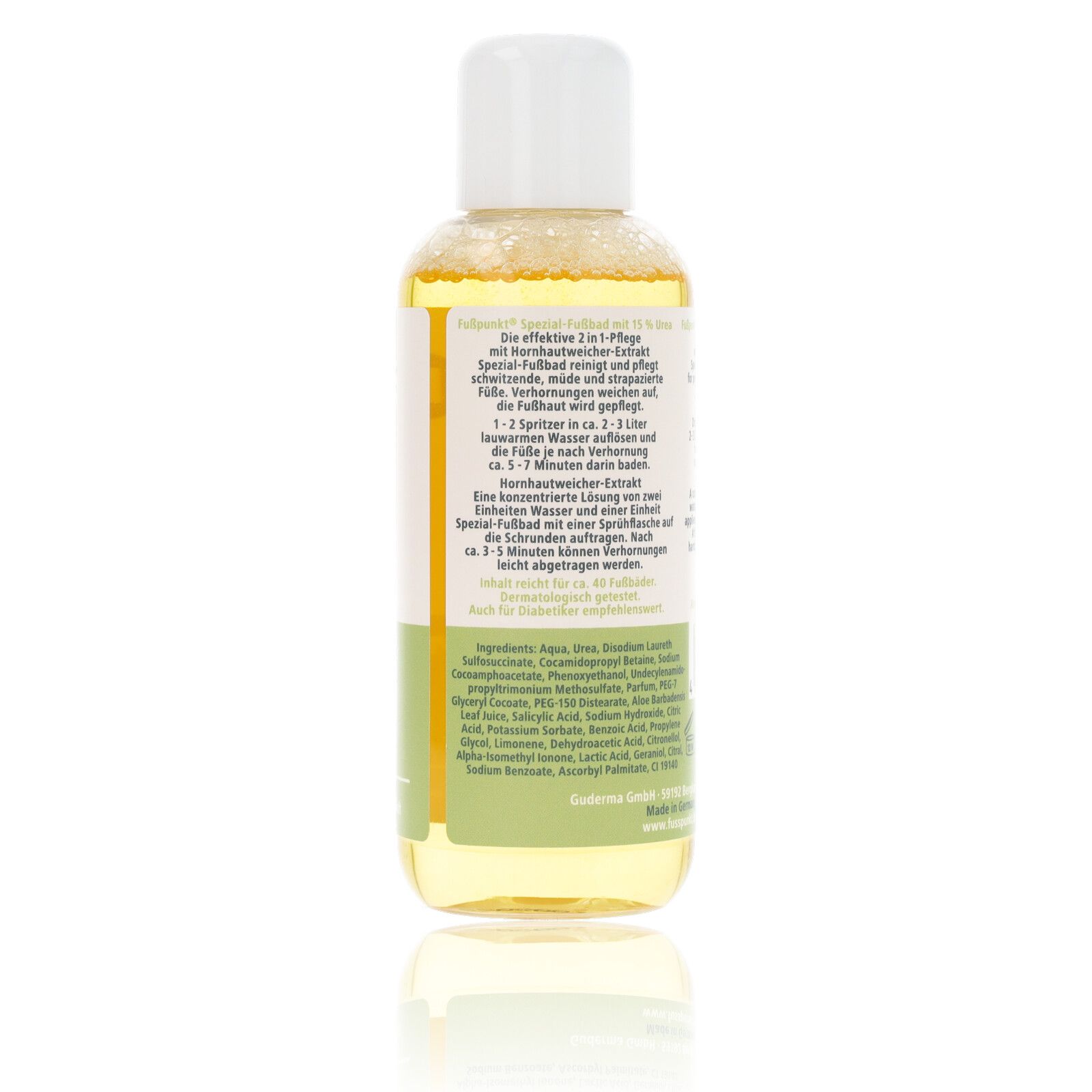 Fußpunkt Spezial-Fußbad mit Hornhaut-Weicher Extrakt