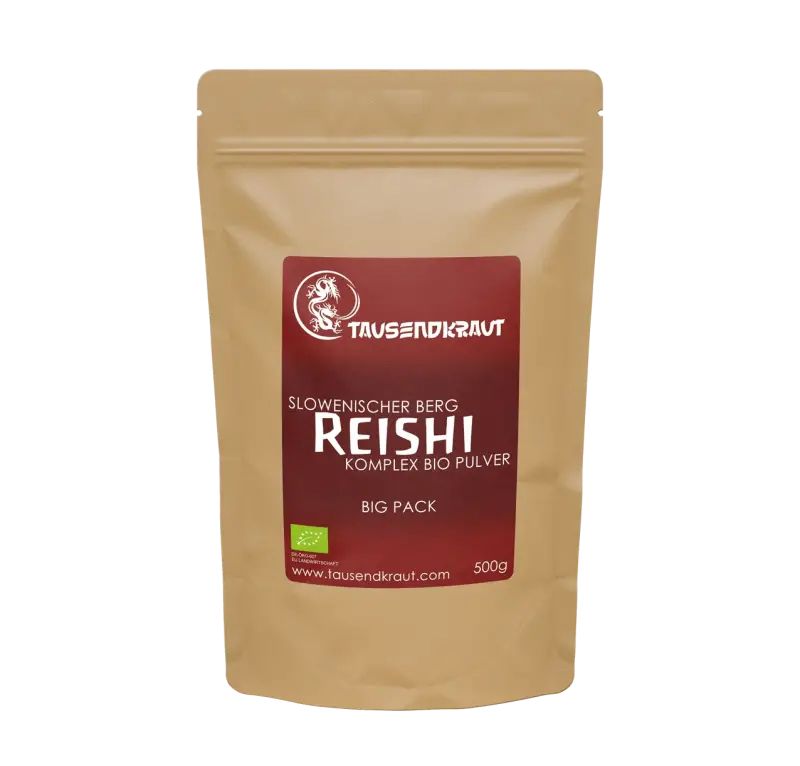 Reishi Vitalpilz Komplex Pulver BIO BIGPACK