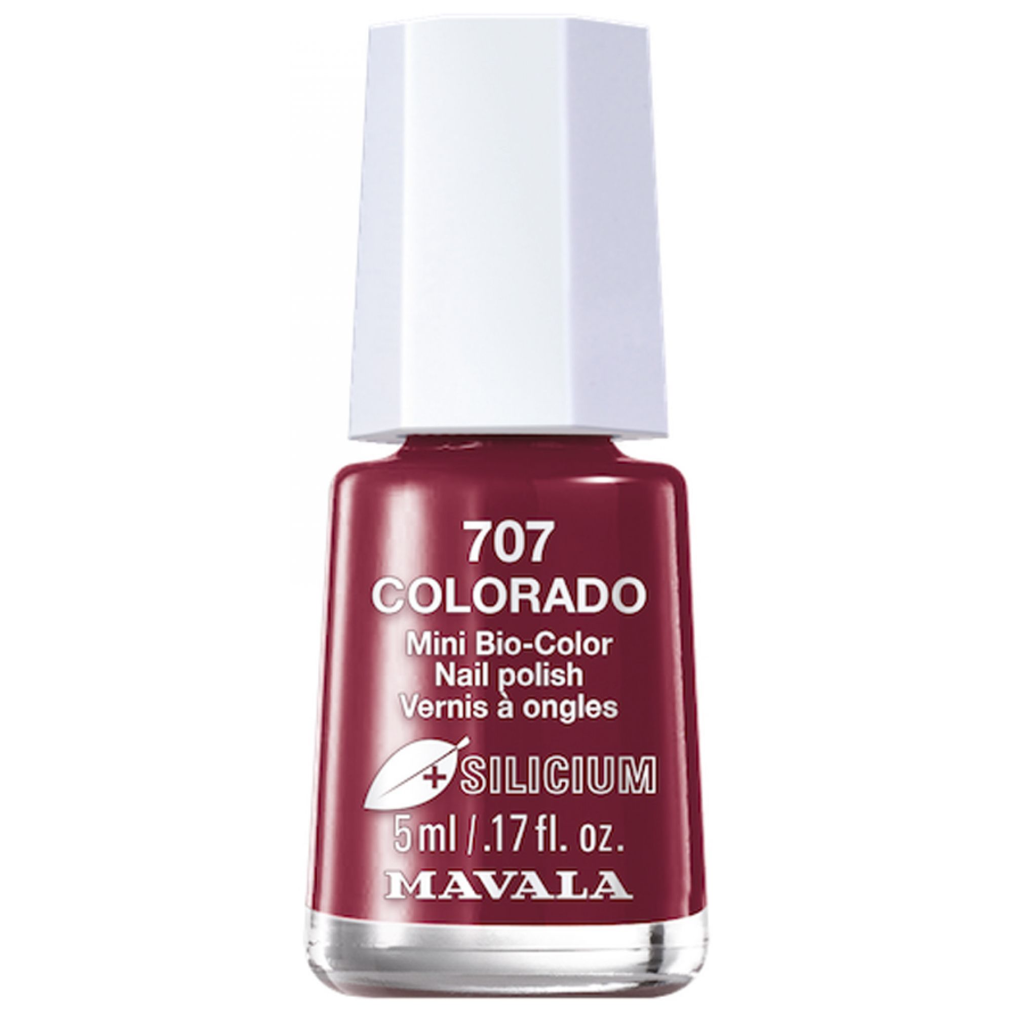 Mavala Mini Bio Color mit Silizium Nagellack (Farbe : Rot) 5,5x2,5x2,5 cm