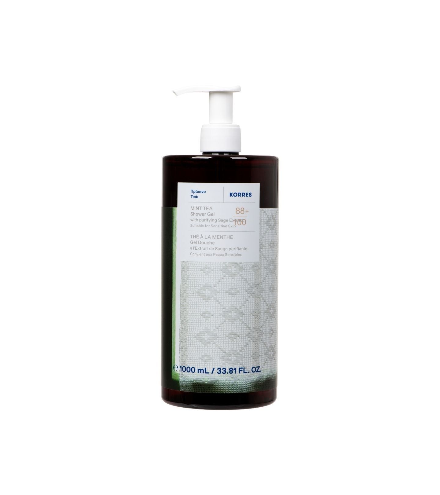 Korres Mint TEA Duschgel Jumbo 1000 ml
