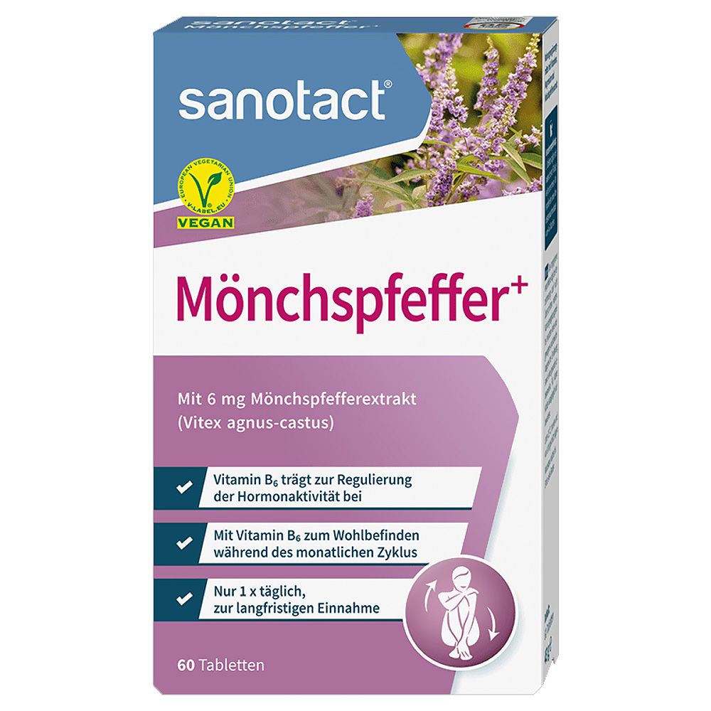 Sanotact Mönchspfeffer+ Tabletten
