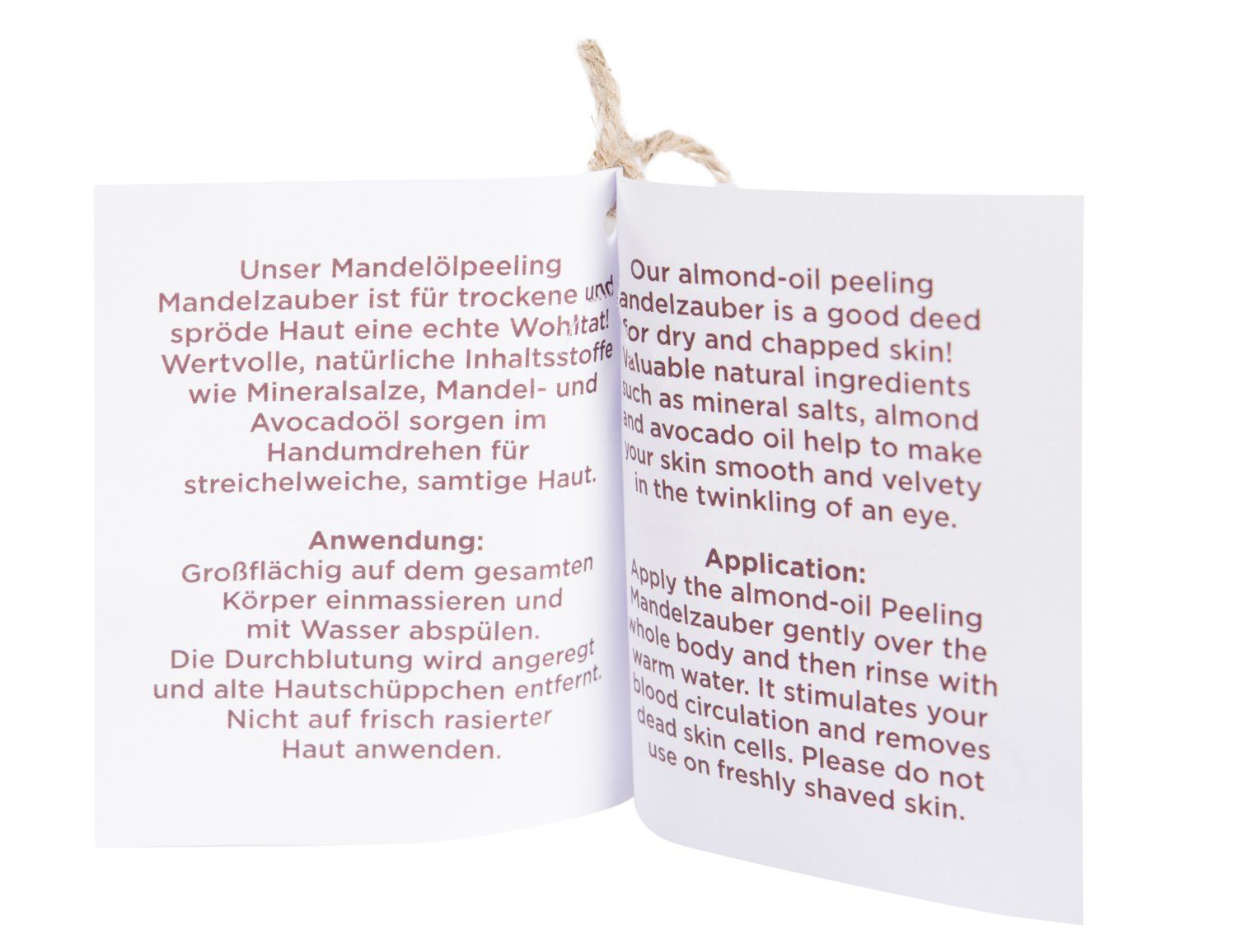 Lumunu Mandelölpeeling "Mandelzauber"