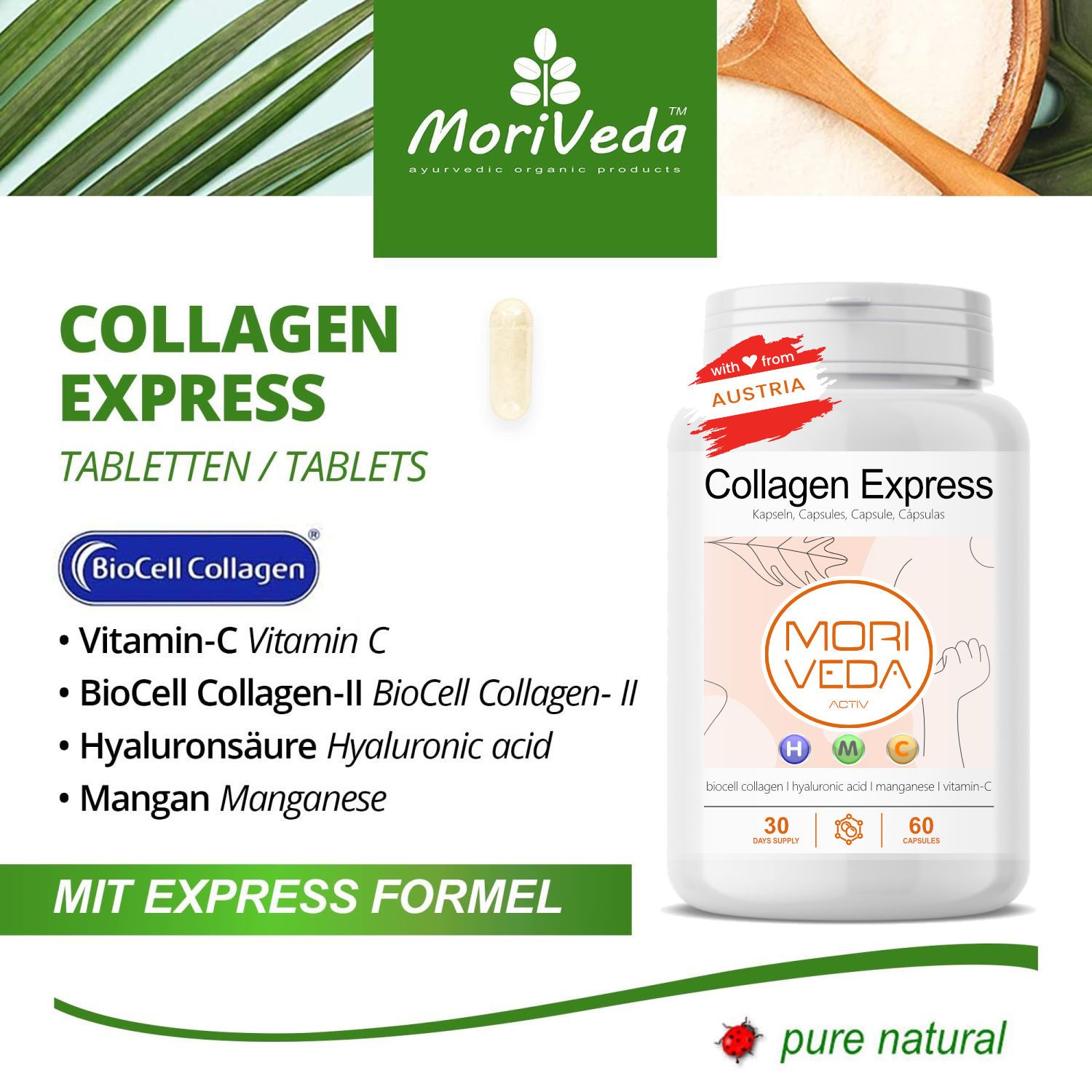 MoriVeda® - Collagen Typ-II Express