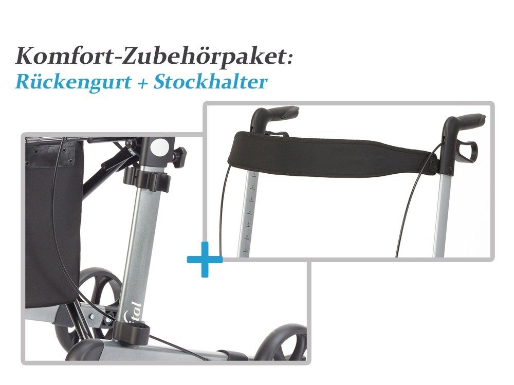 Komfort Zubehörpaket für Rollator Vital