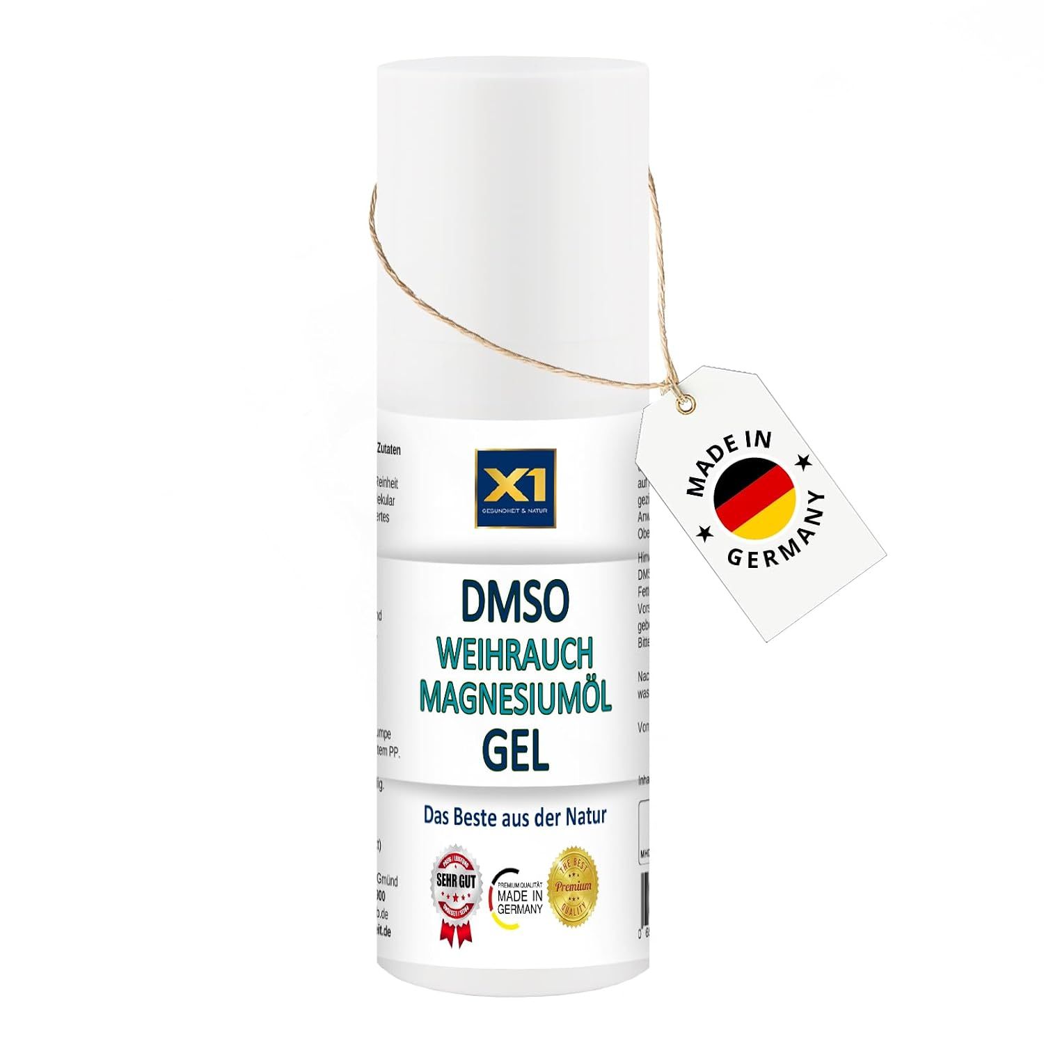 X1 Dmso Weihrauch Magnesiumöl Gel 50 ml