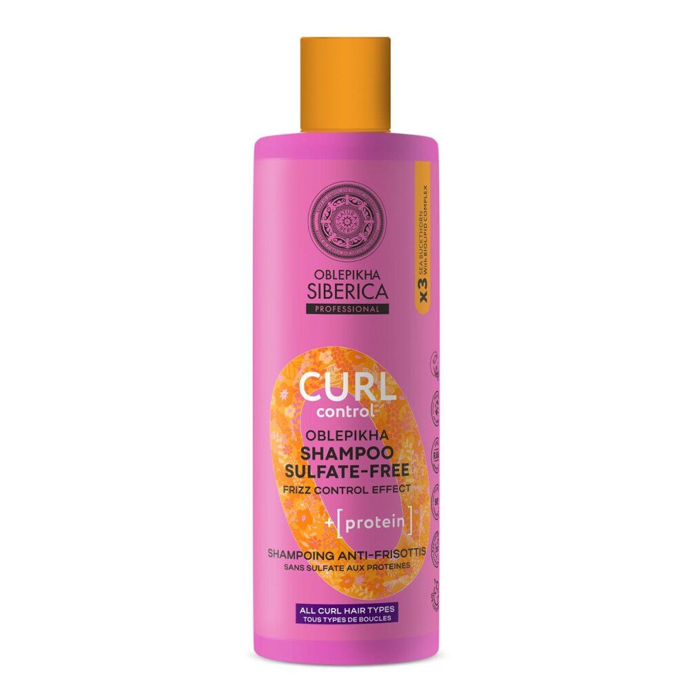 Oblepikha Curl Protein Champu ohne Sulphates 0,4 l