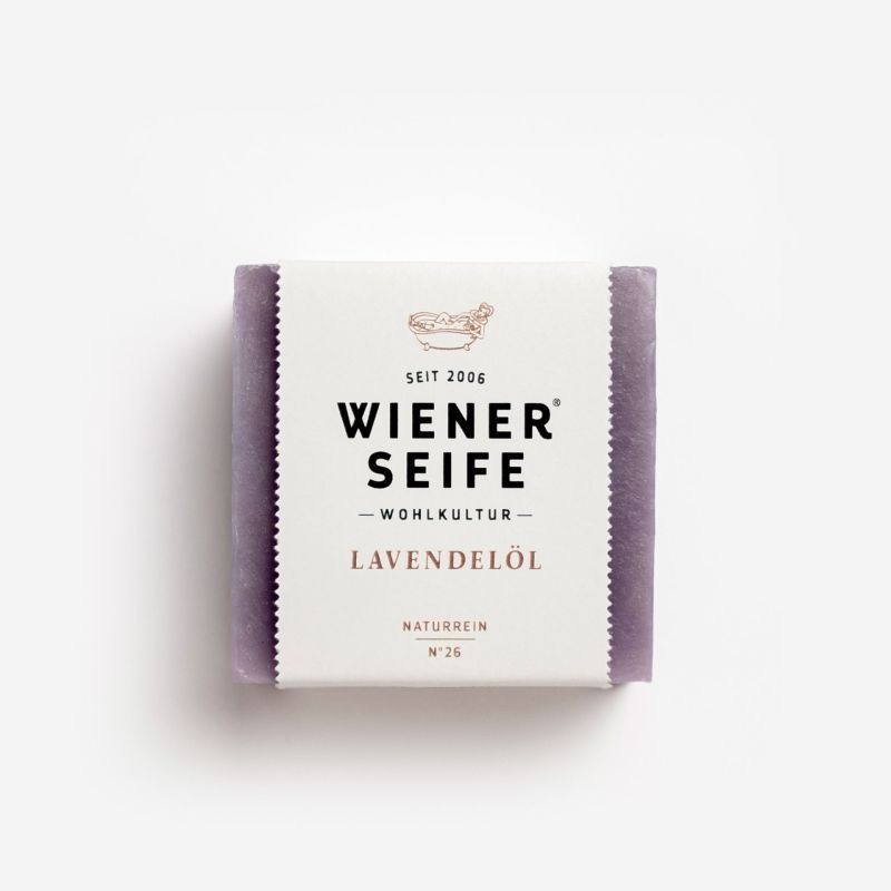 Wiener Seife Lavendelöl N°26 125 g