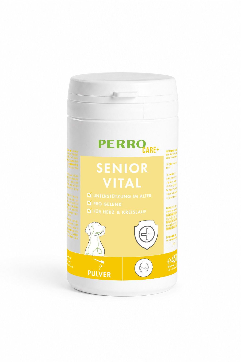 PERRO Care - Senior Vital - Nahrungsergänzung als Pulver für Hunde