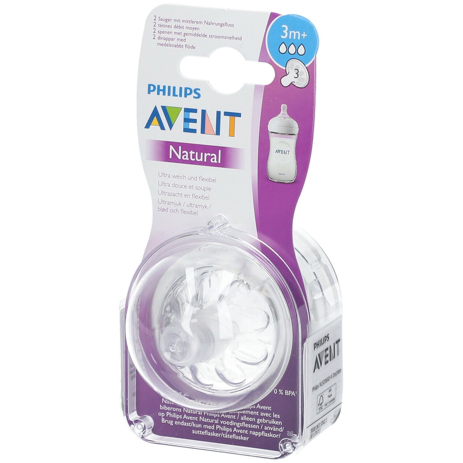 Philips Avent Naturnah Sauger ab 3 Monaten
