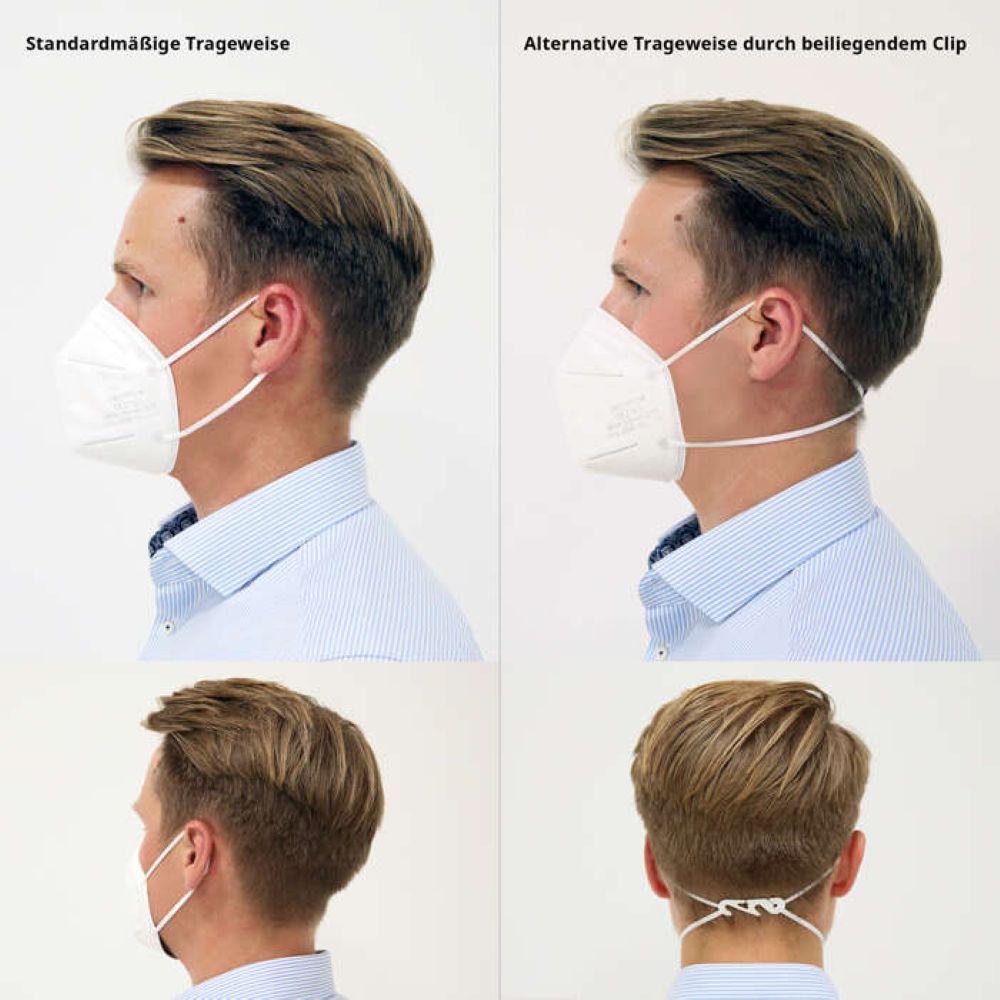 siegmund care JIFA FFP2 Atemschutzmaske schwarz