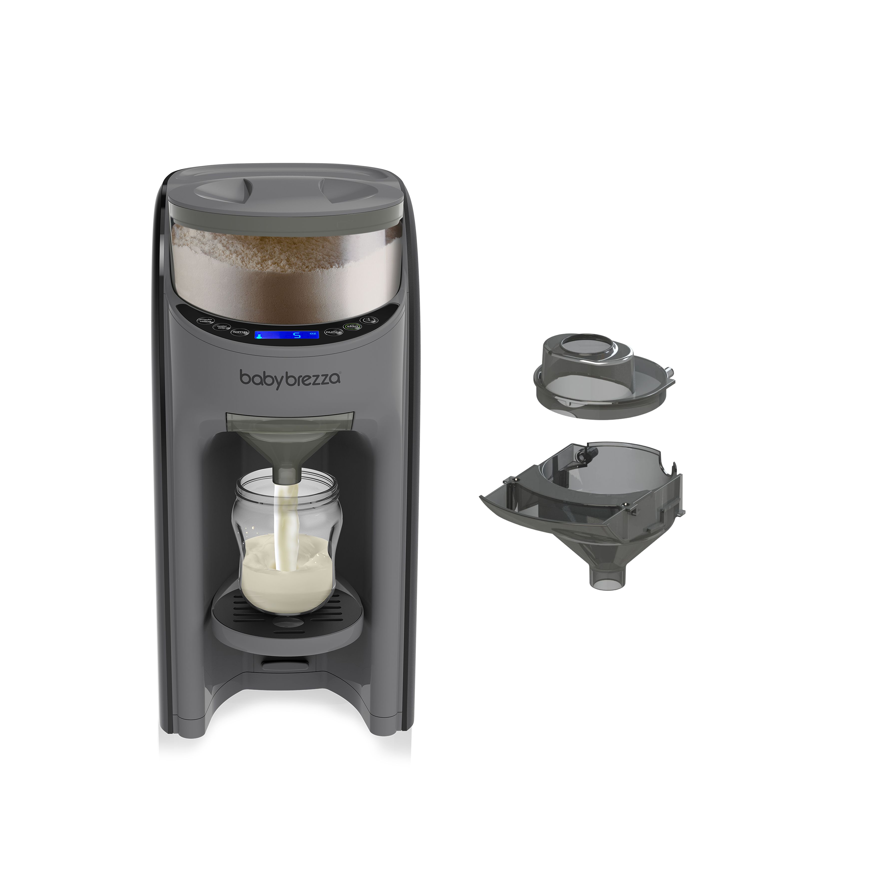 Baby Brezza Formula Pro Advanced Set, charcoal, grau 1 St