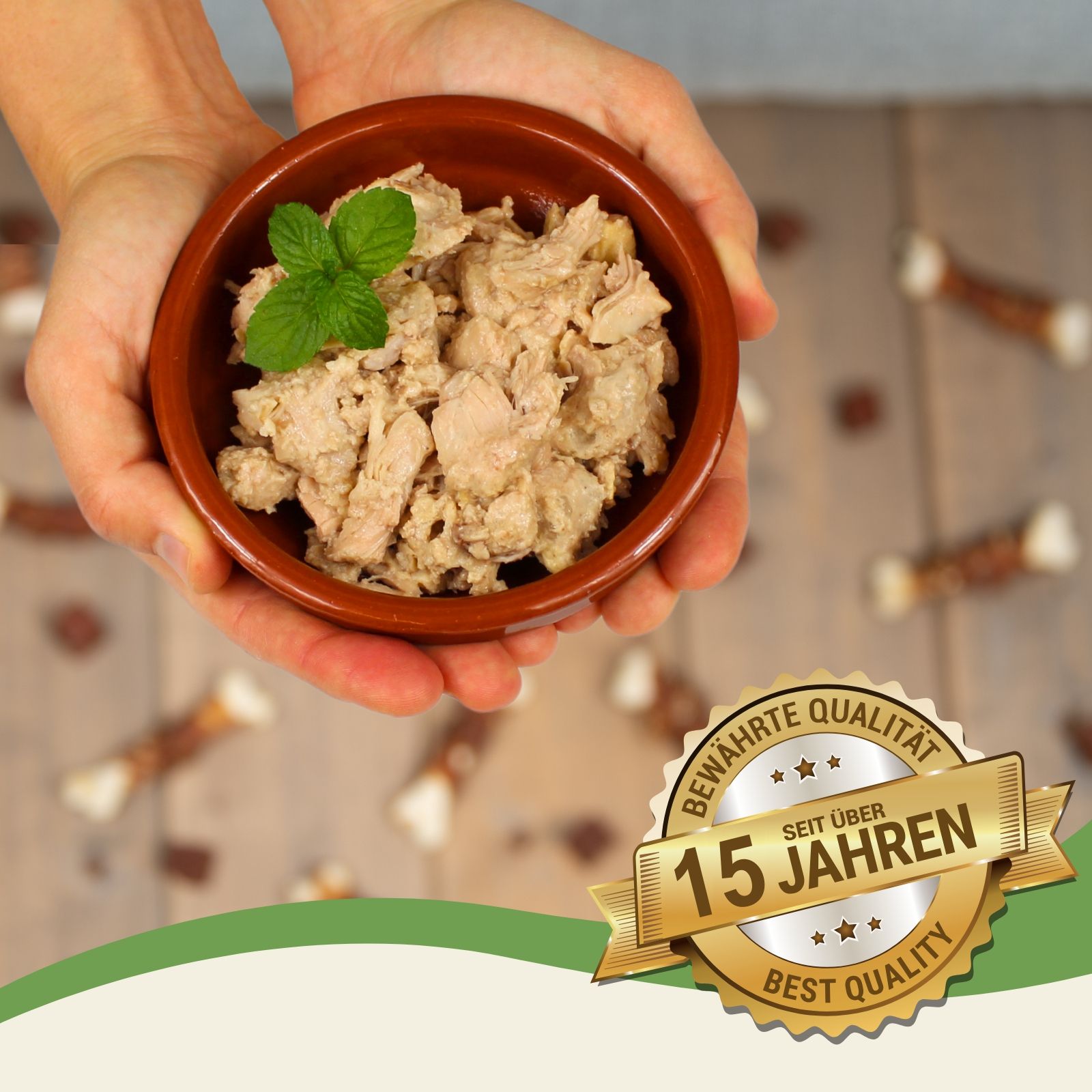 Lecker.Pet® Leo's 100 % Hühnermuskelfleisch Katzenfutter Nassfutter
