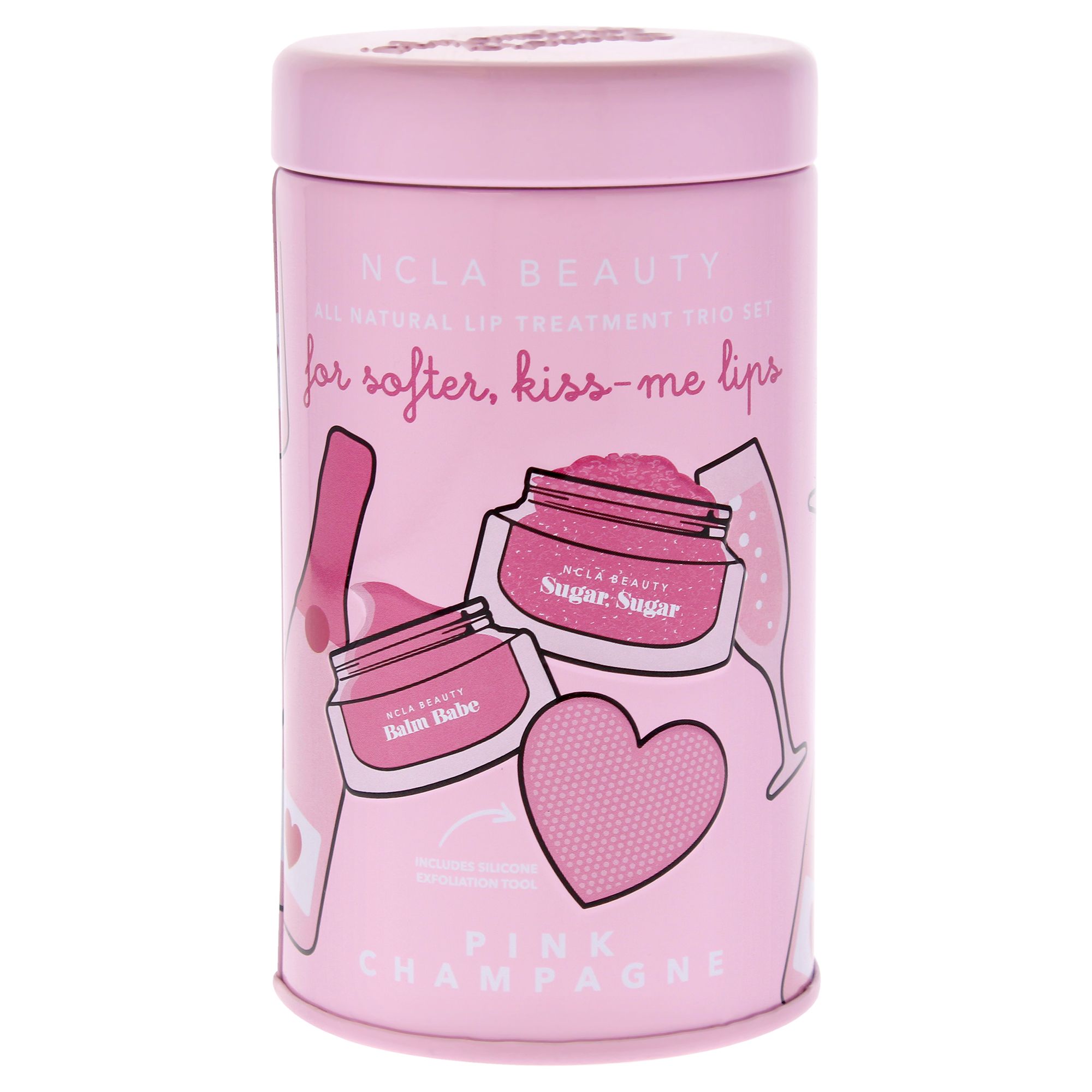 NCLA natürlicher Lip Treatment Set Pink Champagne