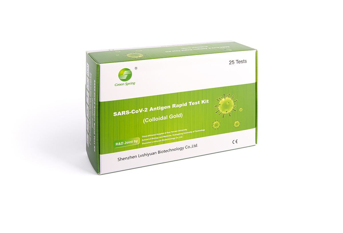 Green Spring® SARS-CoV-2 Antigen Rapid Test Kit Schnelltest 4in1