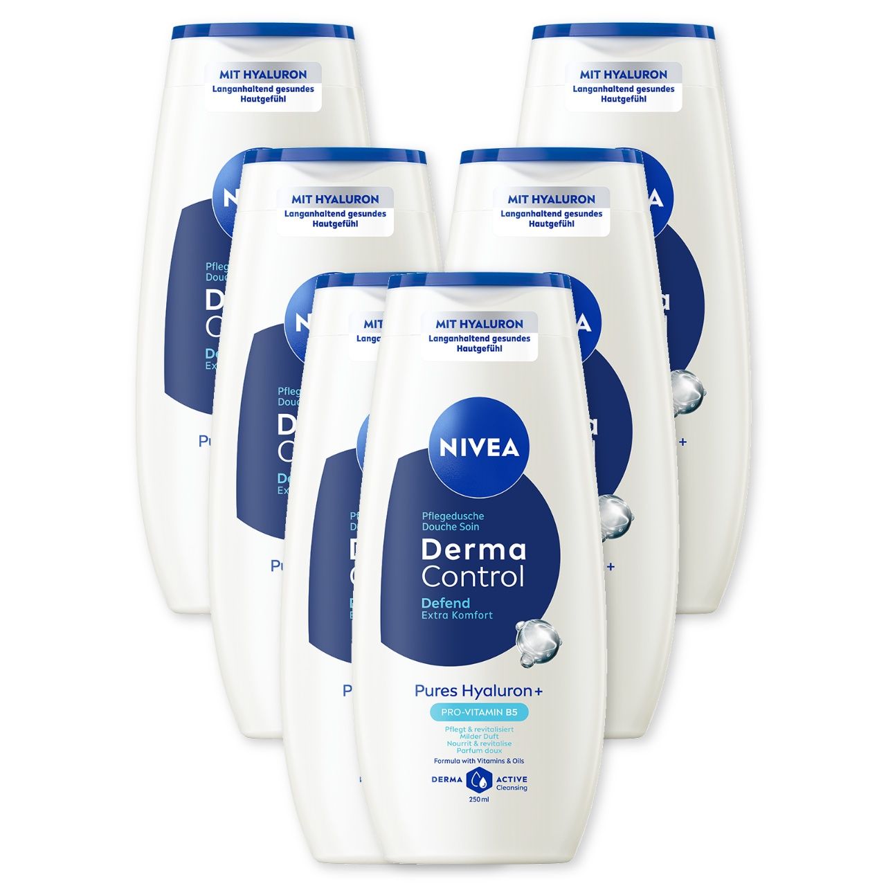 Nivea Pflegedusche 6x250 ml Duschgel