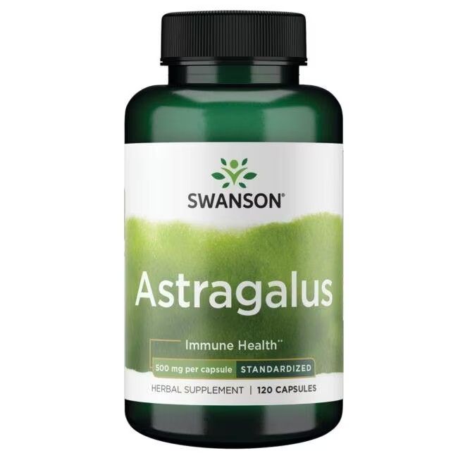 Swanson Astragalus - Standardisiert 500 mg 120 Pc