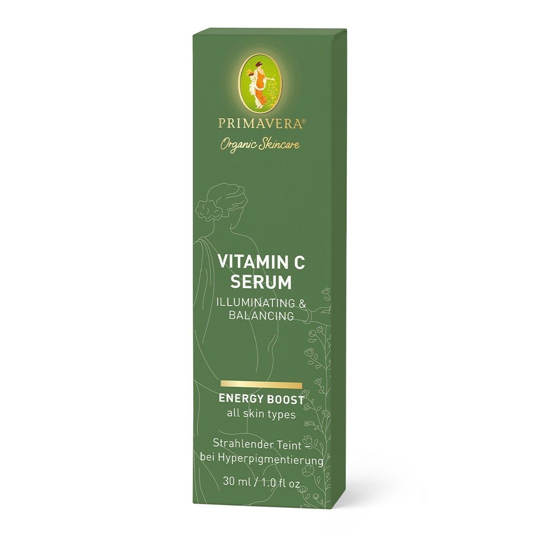 Primavera Organic Skincare Vitamin C Serum Illuminating & Balancing Energy Boost