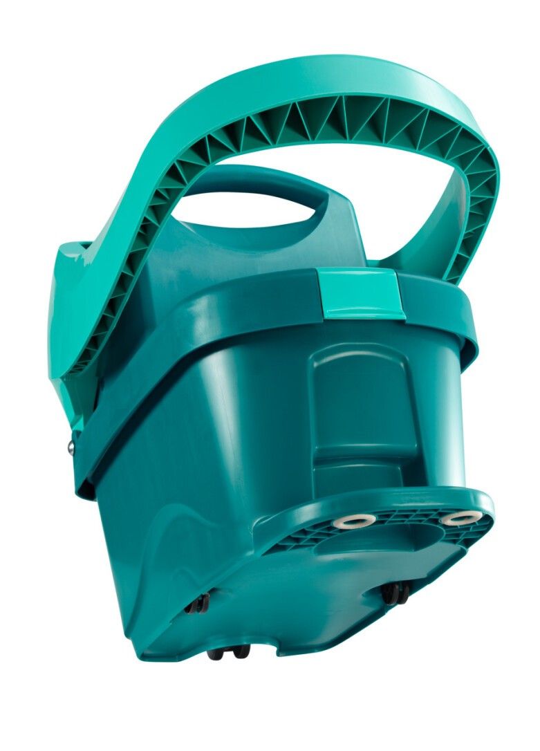 Leifheit Set Wischtuchpresse Profi mit Rollen und Bodenwischer