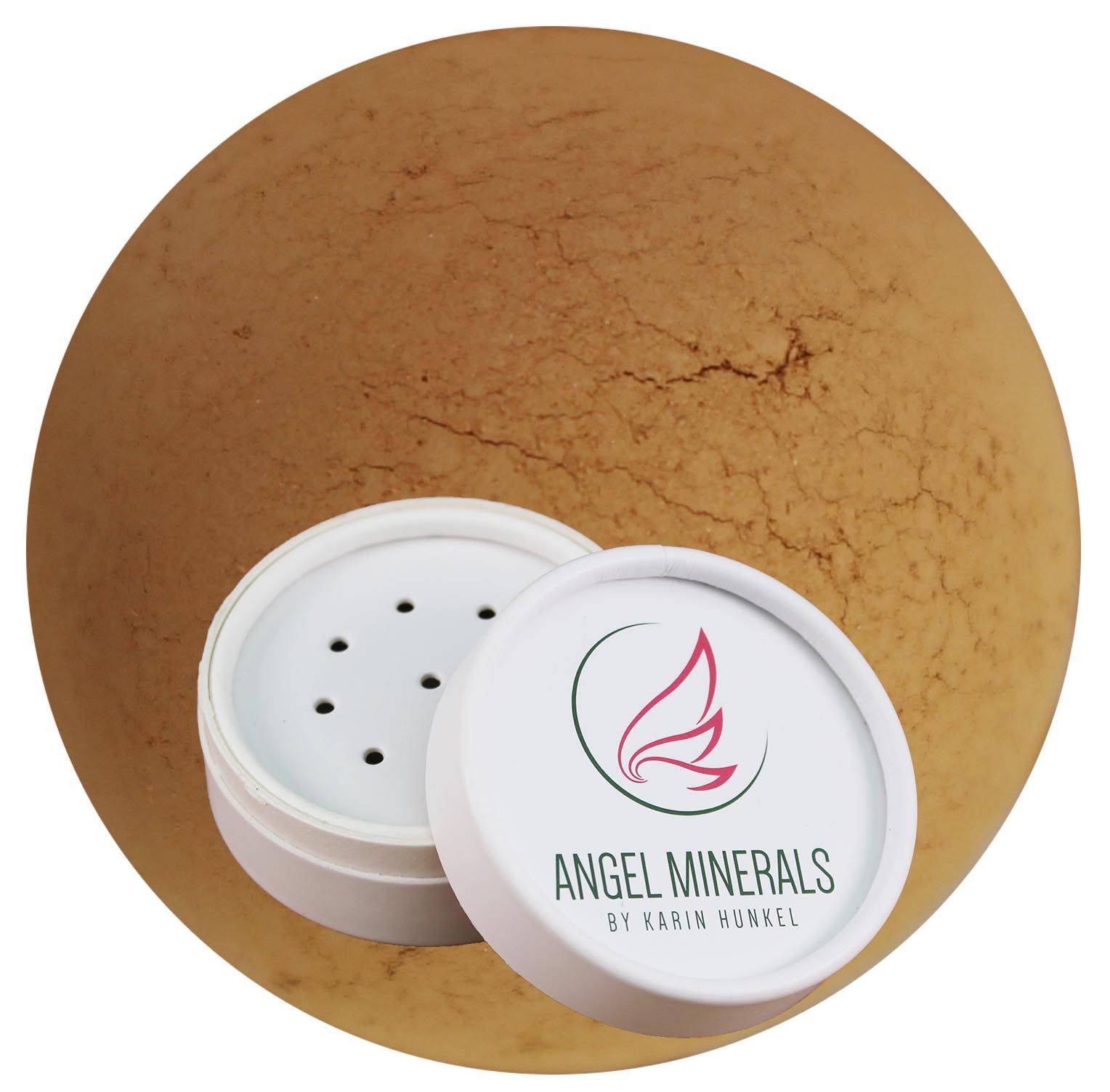 Angel Minerals VEGAN Mineral Foundation - N5 Lovely Tan Eco - 5g