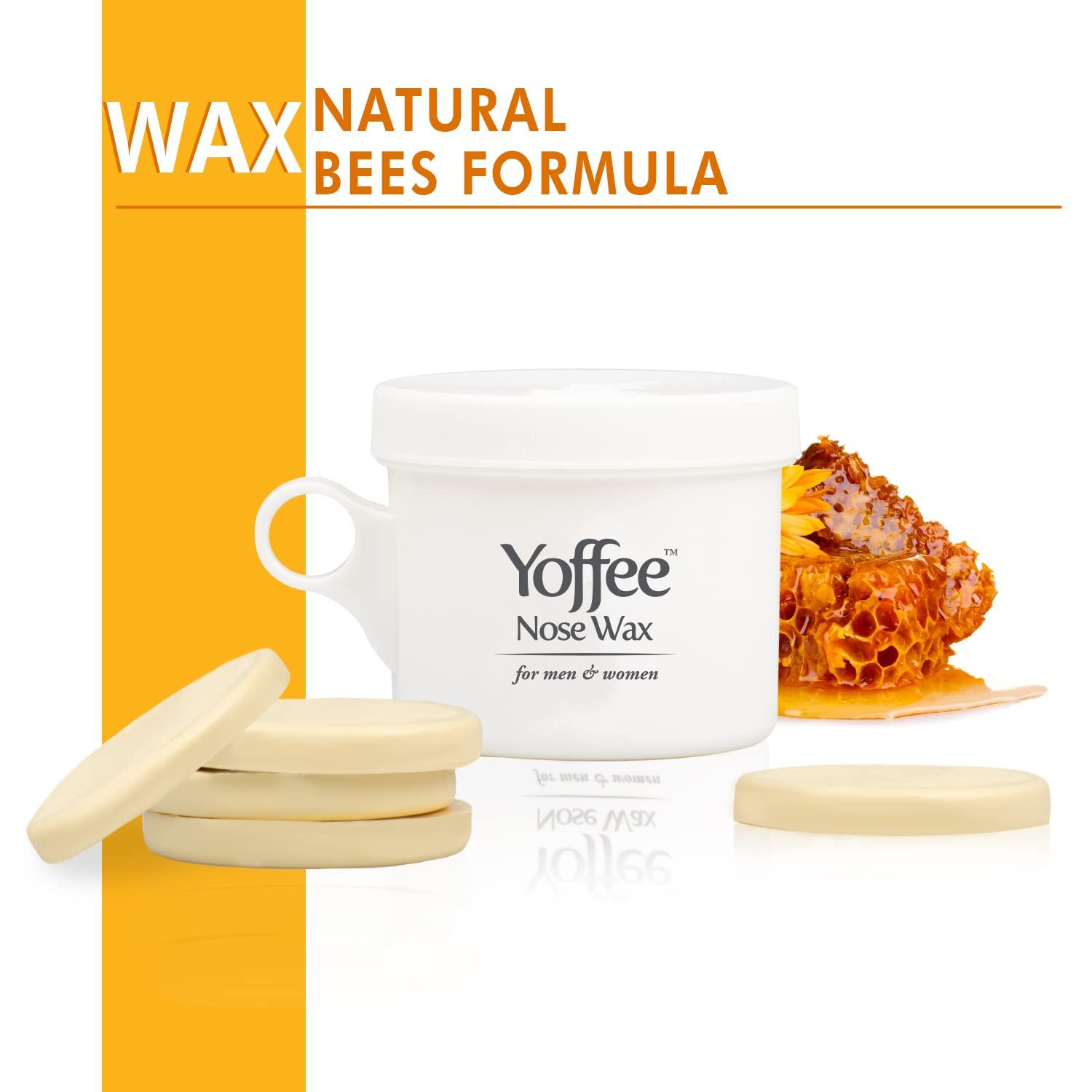 Yoffee Nose Wax Kit - Nose Hair Removal Set - Männer und Frauen - Nasenhaarentferner - Bio