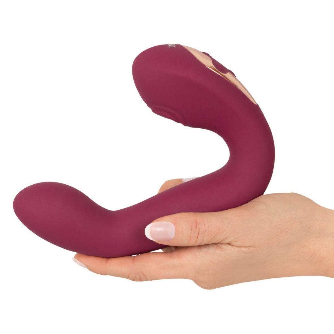 Rabbit Vibrator mit Klopf- und Shake Funktion | 10 Modi | Javida