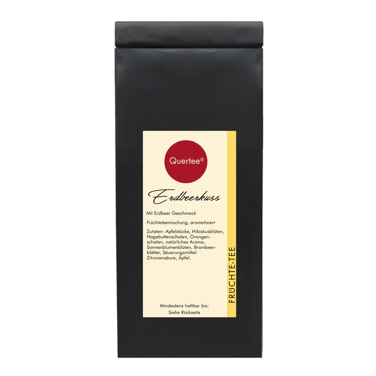 Quertee - Früchtetee - "Erdbeerkuss" - Leckerer Erdbeer Geschmack