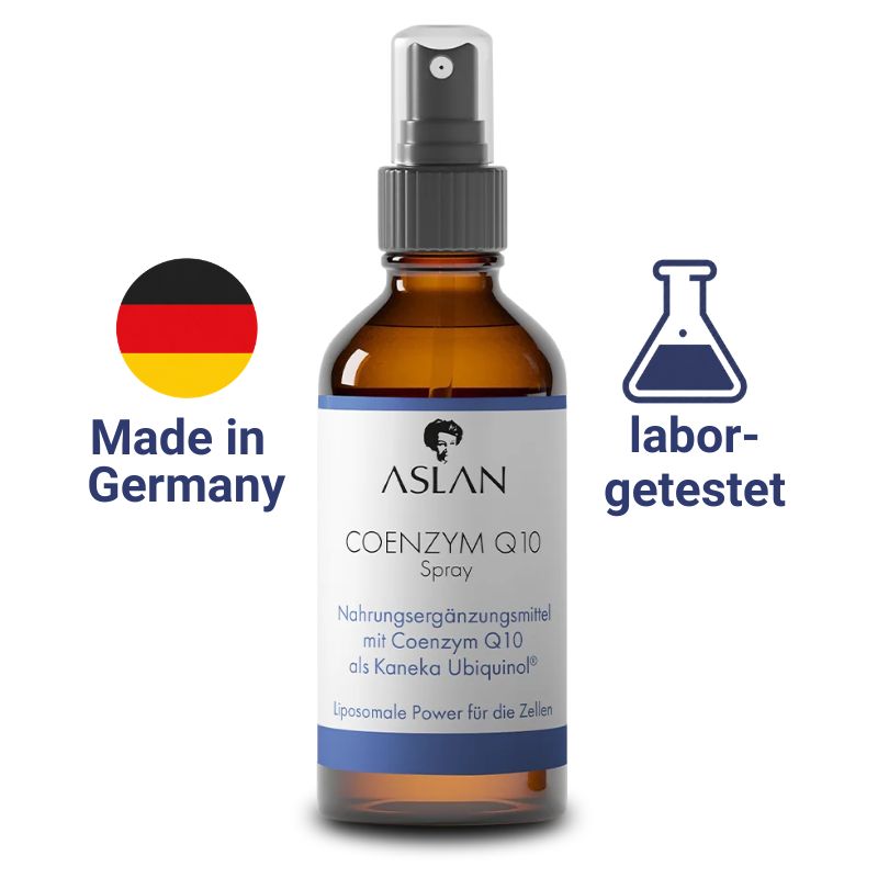 Aslan Coenzym Q10 Spray – 50 mg Kaneka Ubiquinol®, liposomal 240 St