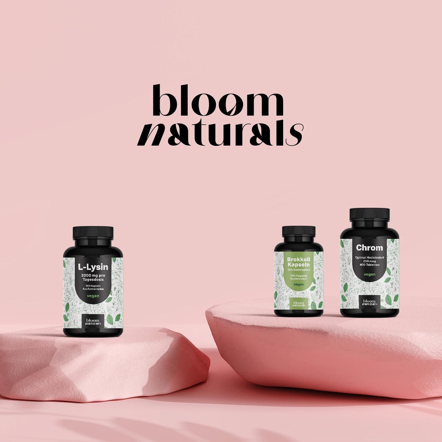 Bloom Naturals L-Lysin Kapseln