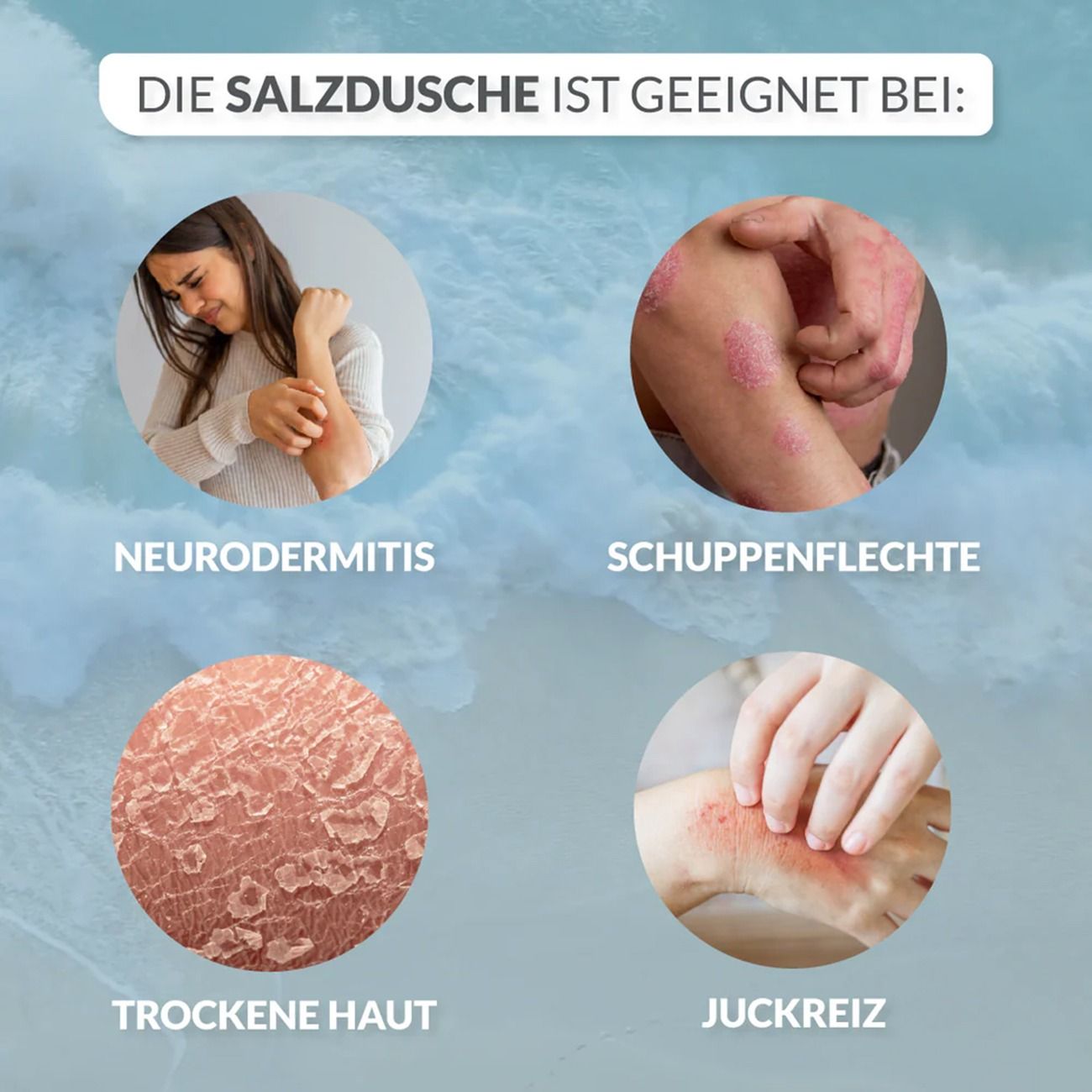shower+ STARTERSET SALZDUSCHE Salzdusche