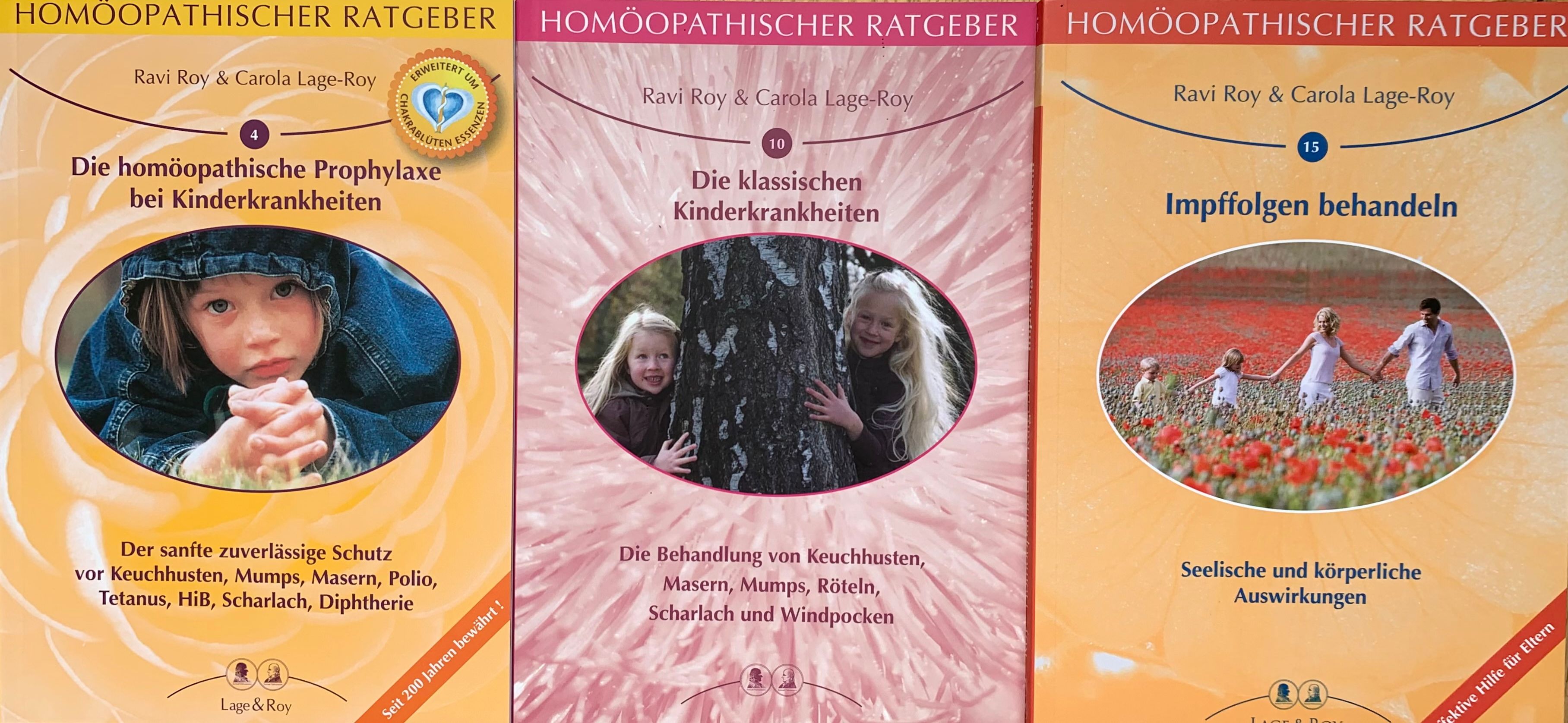 Homöopatische Ratgeber Ratgeberpaket Thema Impfen