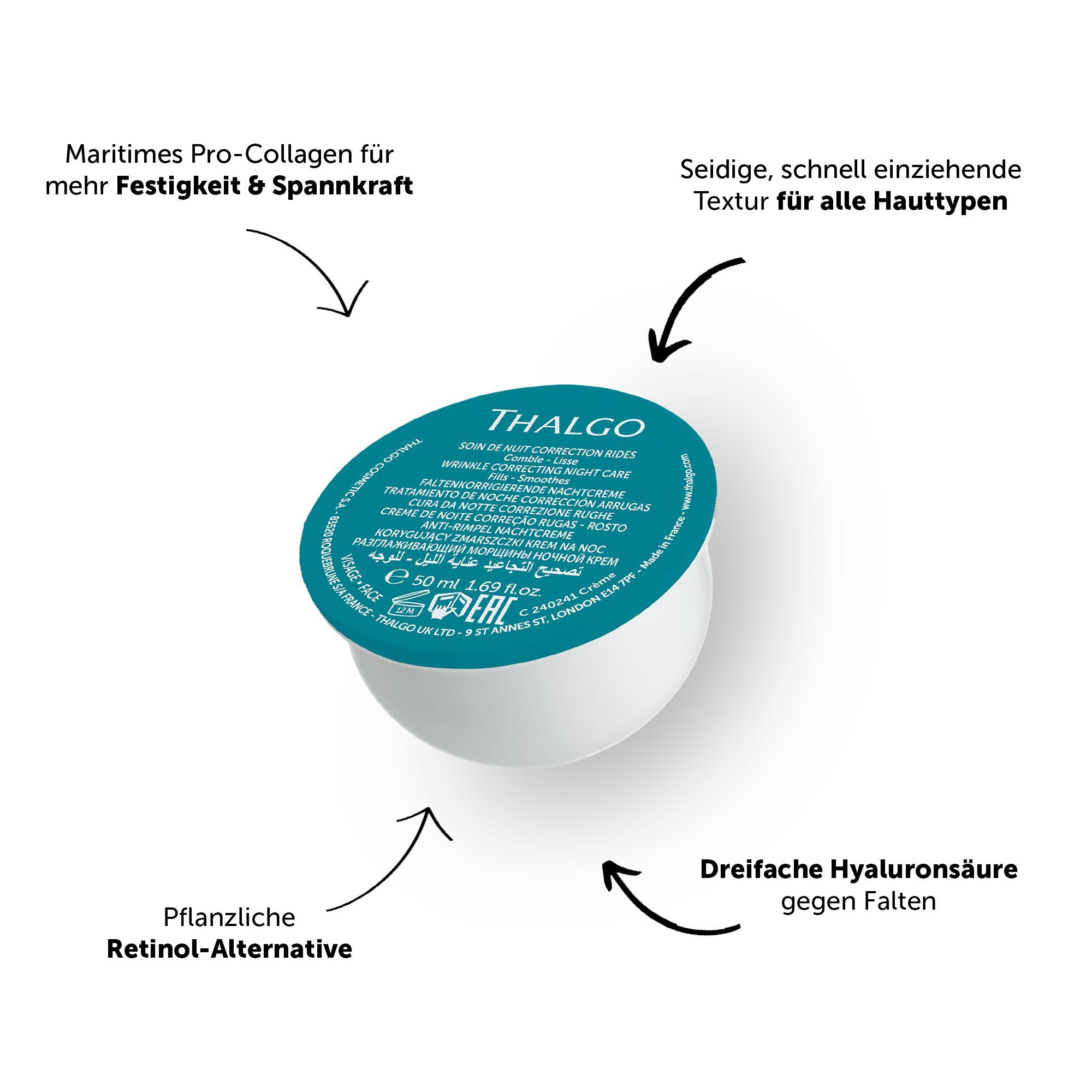 Refill Faltenkorrigierende Gel-Creme