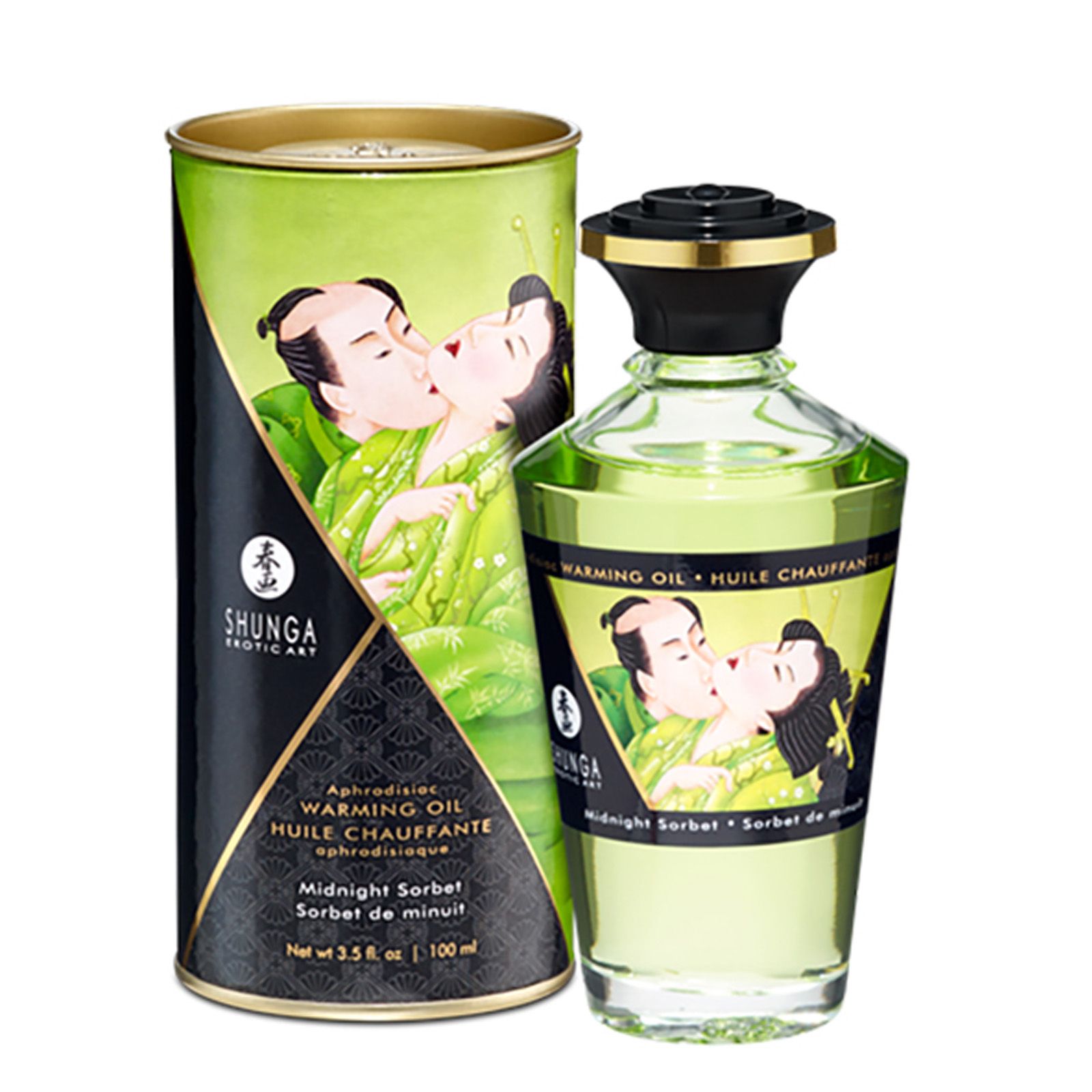 Shunga - Massageöl mit Aroma Midnight Sorbet