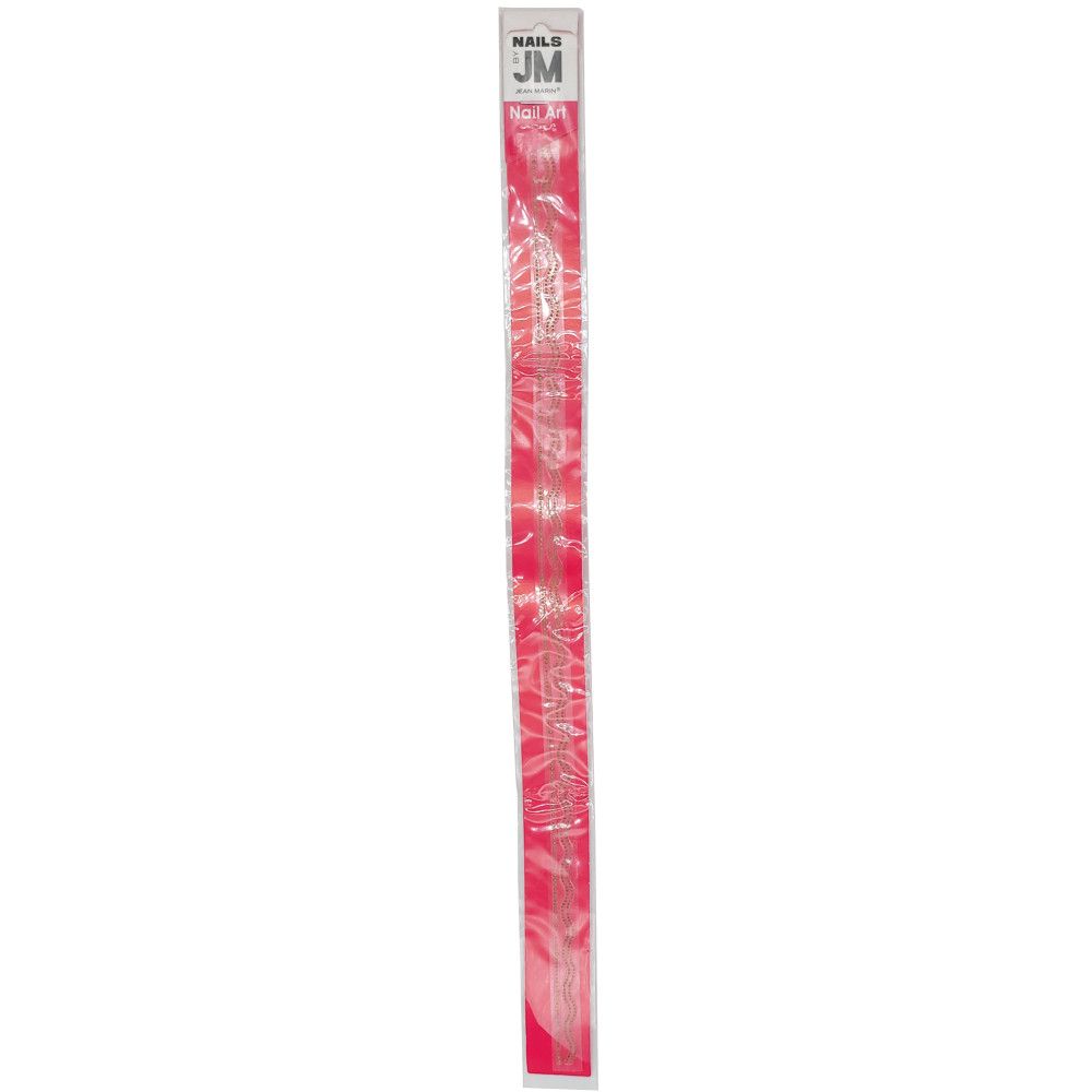 Jean Marin - Dekoratives Nagelband – Schwarzes Zebra 1 Pc