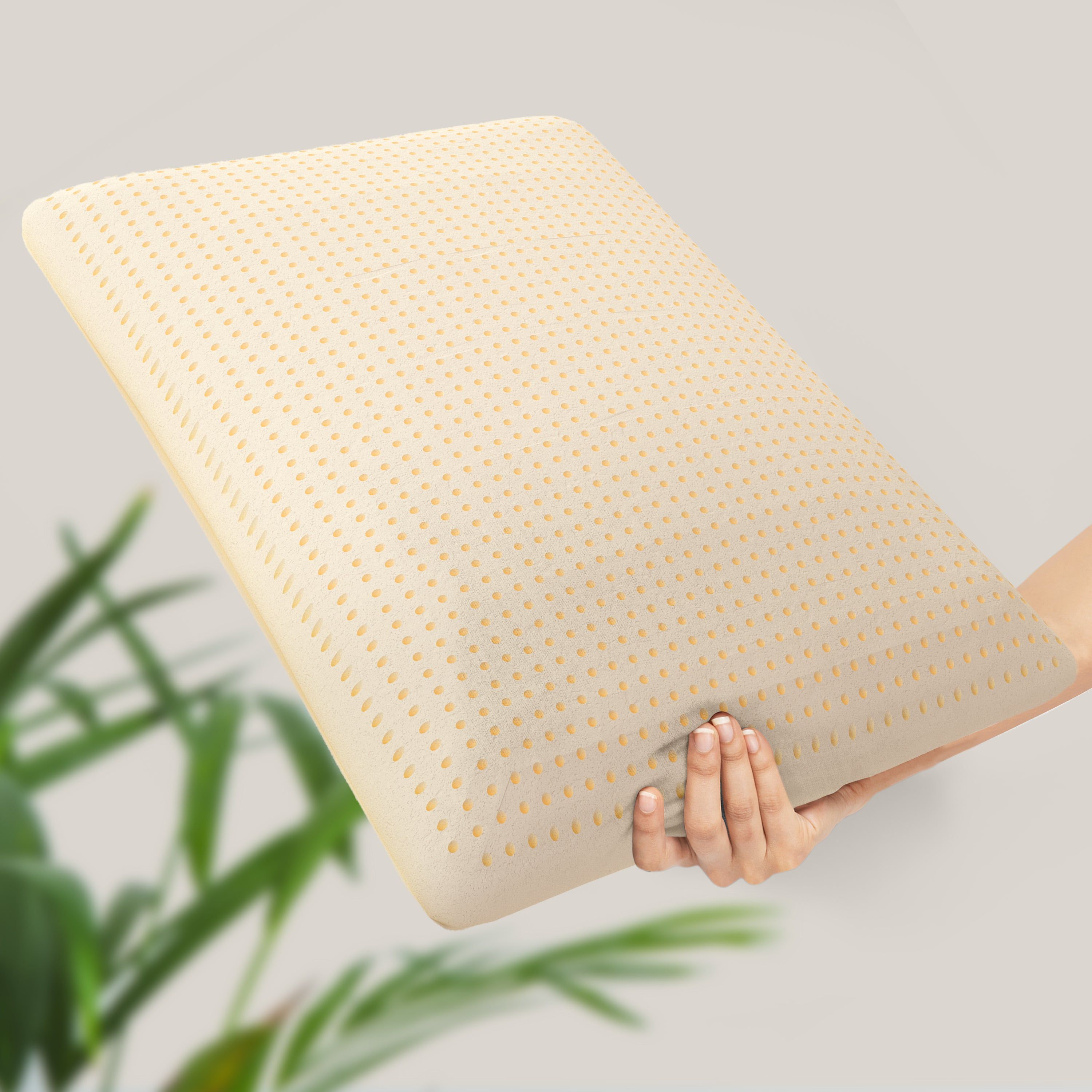 The White Stone Kissen aus Memory Schaum 40 x 70 cm | Höhe 11 cm